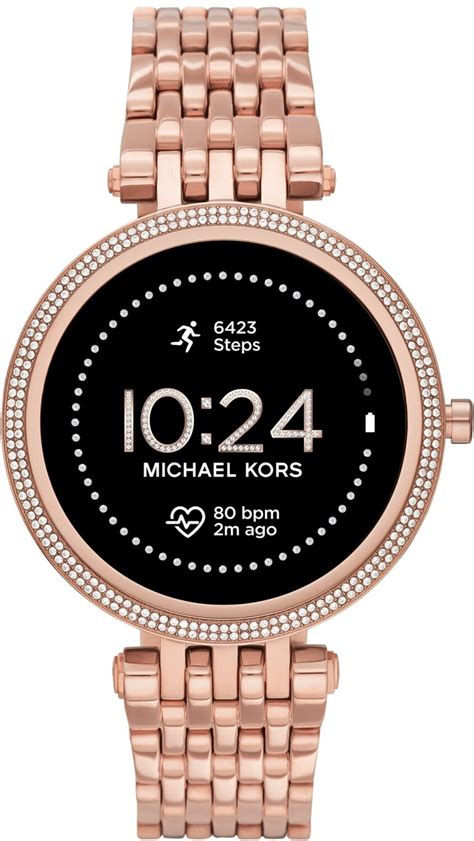 smartwatch michael kors rose goud|michael kors darci rose gold.